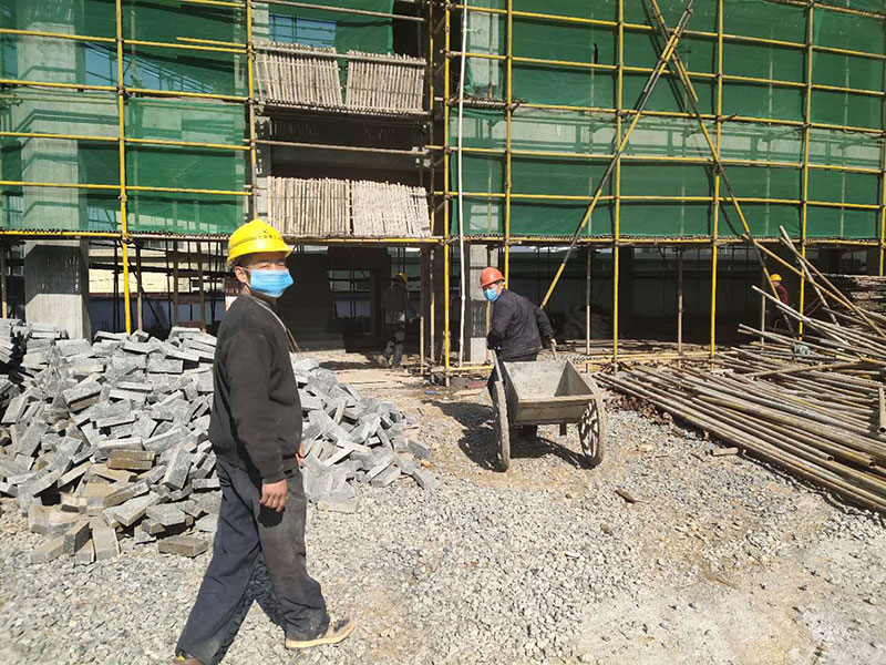 屯溪城建投公司力促項目有序復工、支持企業(yè)有序復產