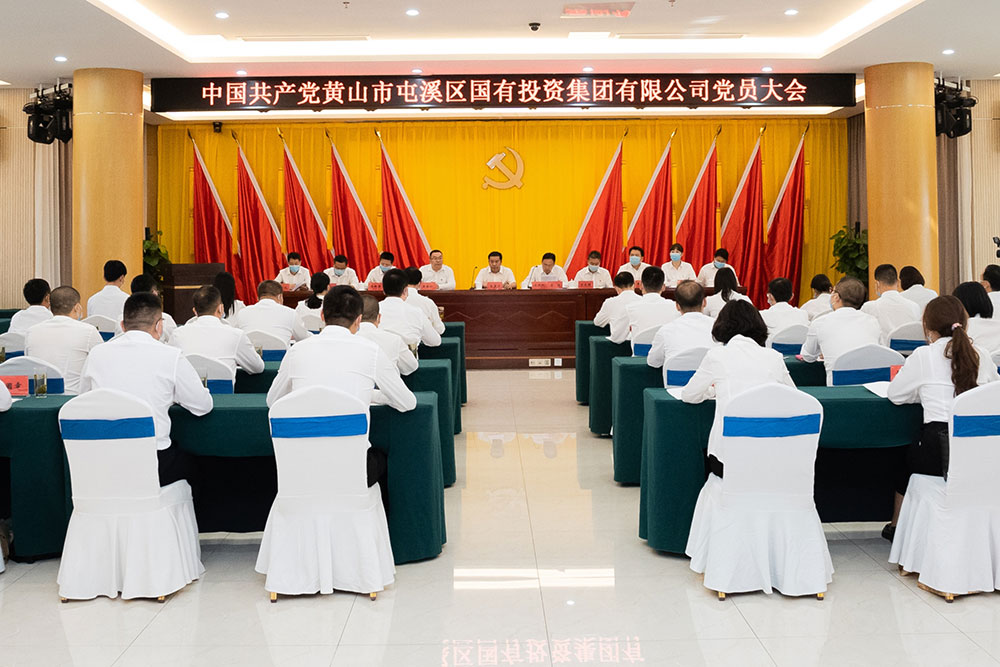 屯溪區(qū)國投集團召開黨員大會暨第一屆黨委、紀(jì)委選舉大會