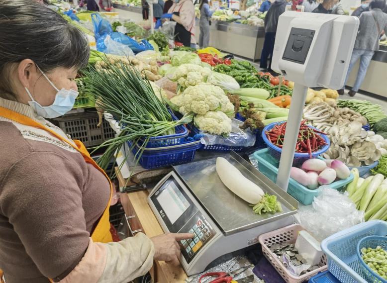 有“顏”有“值”，智慧市場(chǎng)讓“菜籃子”拎得更安心